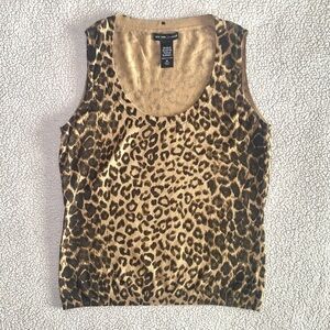 Leopard Print Tank Top